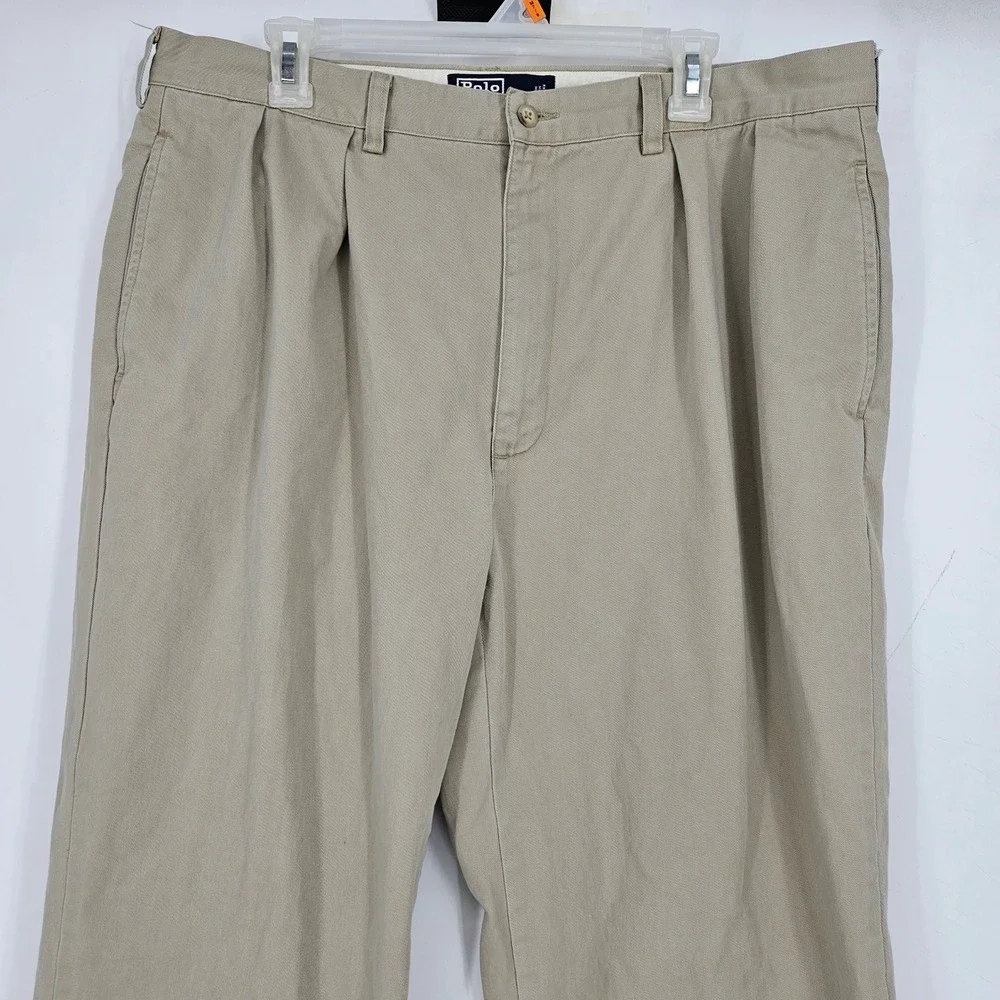 Vintage Polo Ralph Lauren Pants Mens 38x30 Andrew Tan‎ Khakis Casual Preppy